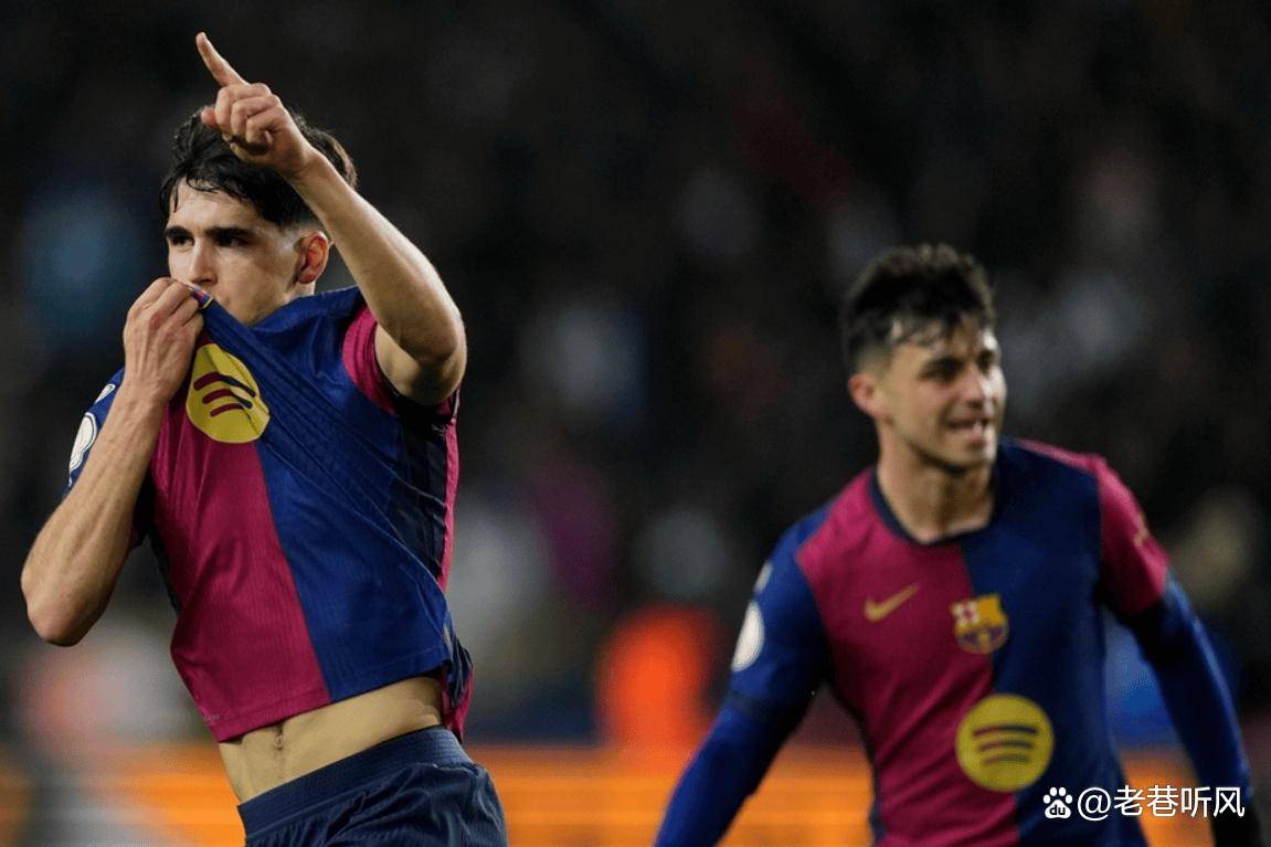 巴塞罗那客场逆转，球员互相鼓励