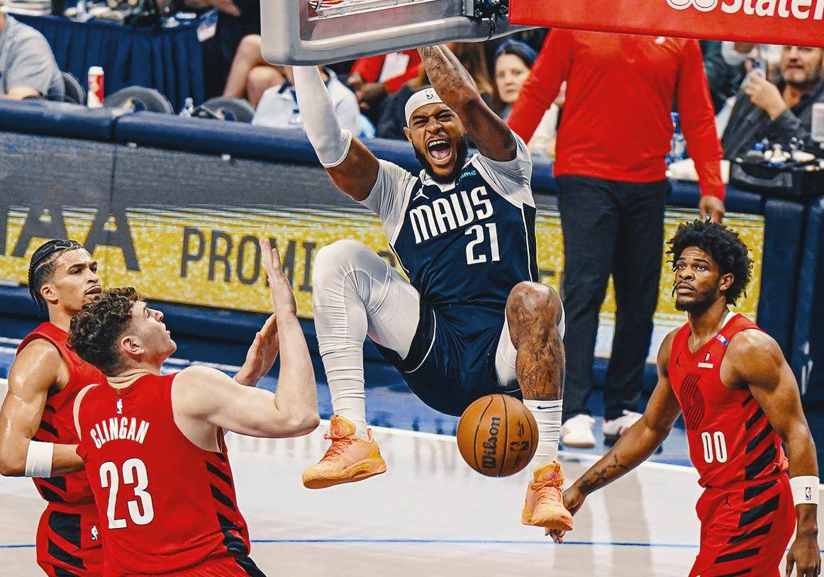 关于开拓者不敌独行侠，卢卡斯突破+分的信息