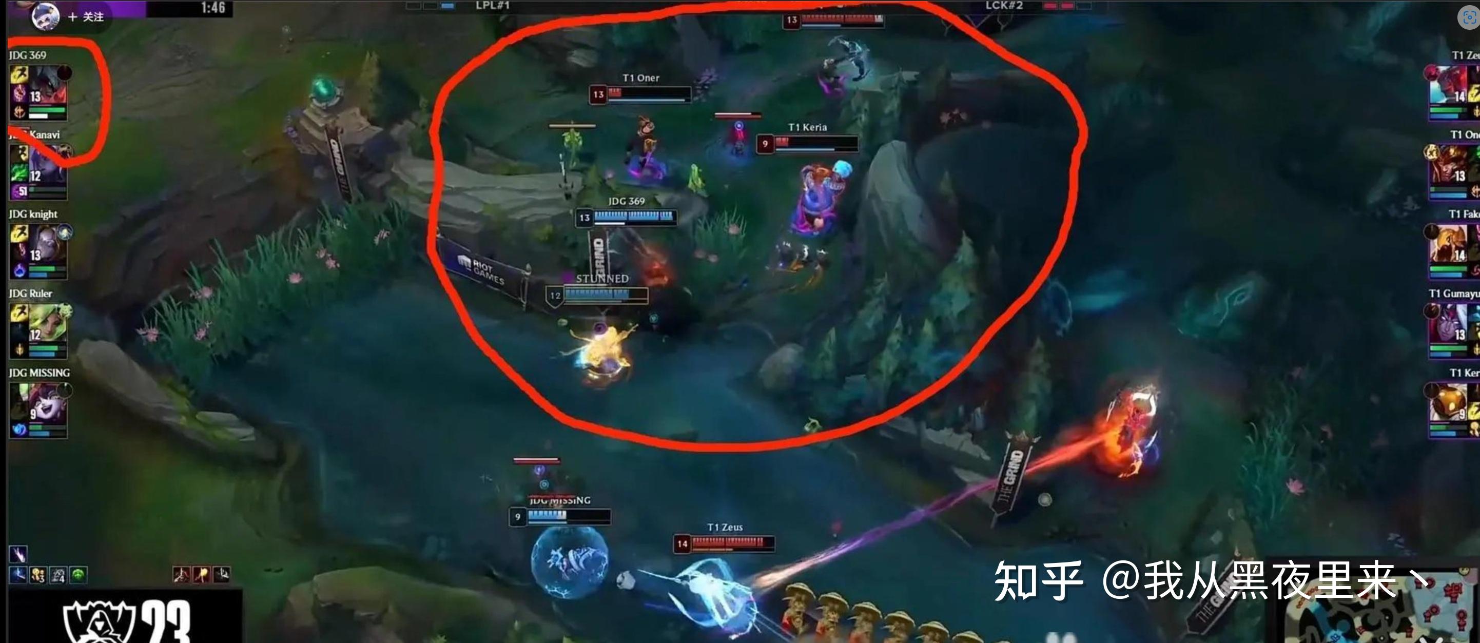 T1绝杀JDG，Keria操刀奇招英雄翻盘成都决赛之夜2:1（上海）